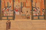 Bức “Hán cung xuân hiểu đồ”của Cừu Anh thời nhà Minh. (Ảnh: Tài sản công)