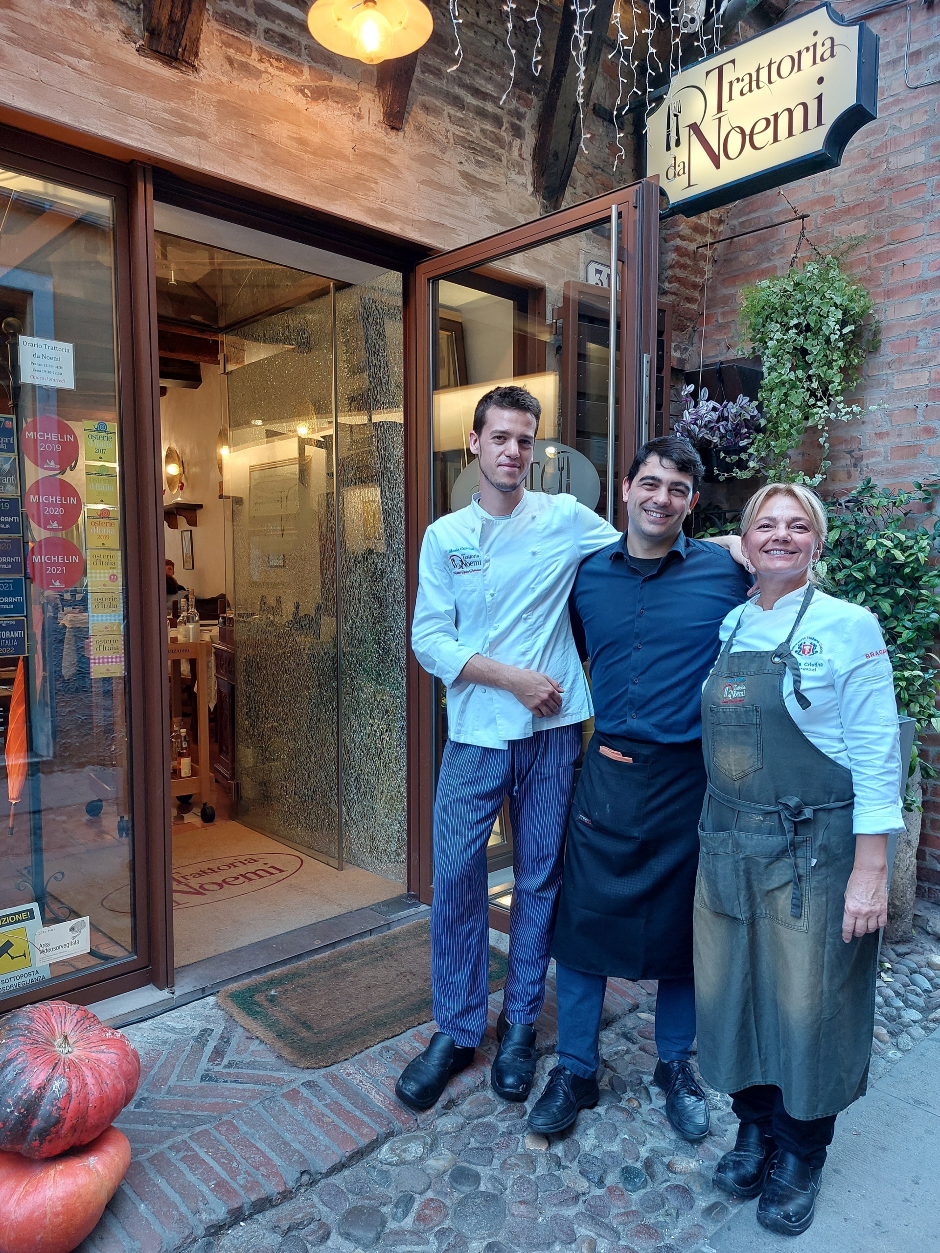 Nhà hàng Trattoria da Noemi, ở thành phố Ferrara, khai trương năm 1958. (Ảnh: Kevin Revolinski)