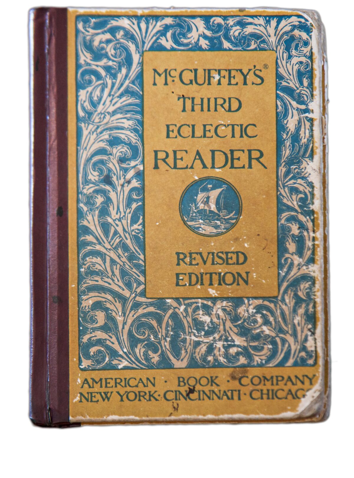 Bộ sách Eclectic Readers (còn gọi là McGuffey Readers) là một bộ sách giáo khoa từ lớp 1 đến lớp 6 đã được sử dụng phổ biến trong các ngôi trường của Mỹ quốc từ giữa thế kỷ 19 đến đầu thế kỷ 20. (Ảnh: Rob Shenk (CC BY-SA 2.0, CreativeCommons.org/licenses/ by-sa/2.0))