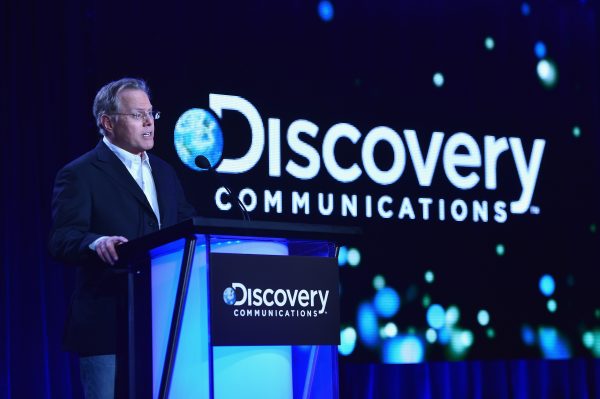 Chủ tịch kiêm Giám đốc điều hành của Discovery Communications David Zaslav, tại Pasadena, California, vào ngày 08/01. (Ảnh: Alberto E. Rodriguez/Getty Images)