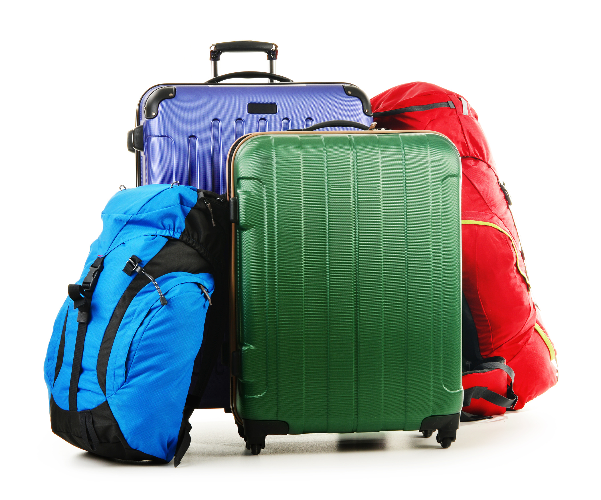 Mang quá nhiều hành lý và vật dụng sẽ làm tăng lượng khí thải carbon. (Ảnh: Fotolia)