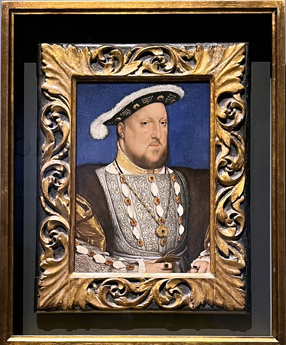Hình 7: Chân dung bán thân của Henry VIII. (Ảnh do Wei J C cung cấp)