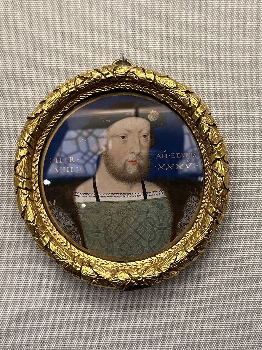 Hình 8: Chân dung thu nhỏ của Henry VIII. (Ảnh do Wei J C cung cấp)
