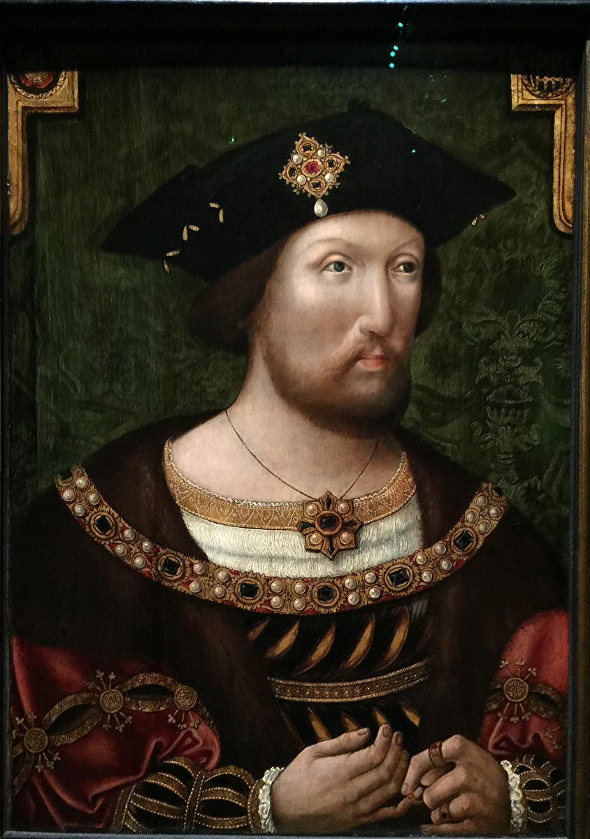 Hình 16: Henry VIII, tranh của một họa sĩ Hà Lan vô danh. (Ảnh do Wei J C cung cấp)