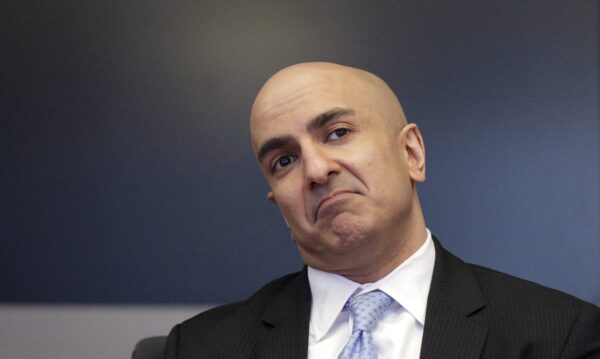 Chủ tịch Fed Minneapolis Neel Kashkari nói trong một cuộc phỏng vấn với Reuters ở New York vào ngày 17/02/2016. (Ảnh: Brendan McDermid/Reuters)