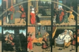 Bức họa “Mười Điều Răn” do họa sĩ Lucas Cranach the Elder vẽ năm 1516, Bảo tàng Lutherhaus Wittenberg, Đức. (Ảnh: Tài sản công)