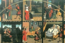 Bức họa “Mười Điều Răn” do họa sĩ Lucas Cranach the Elder vẽ năm 1516, Bảo tàng Lutherhaus Wittenberg, Đức. (Ảnh: Tài sản công)