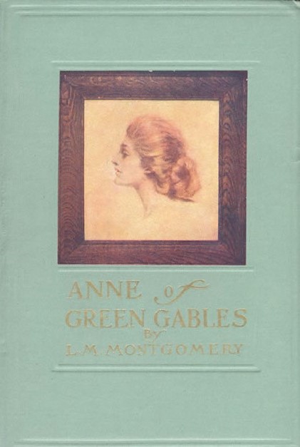 Trang bìa cuốn tiểu thuyết “Anne of Green Gables” (Anne Dưới Chái Nhà Xanh) của tác giả Lucy Maud Montgomery, xuất bản năm 1908.