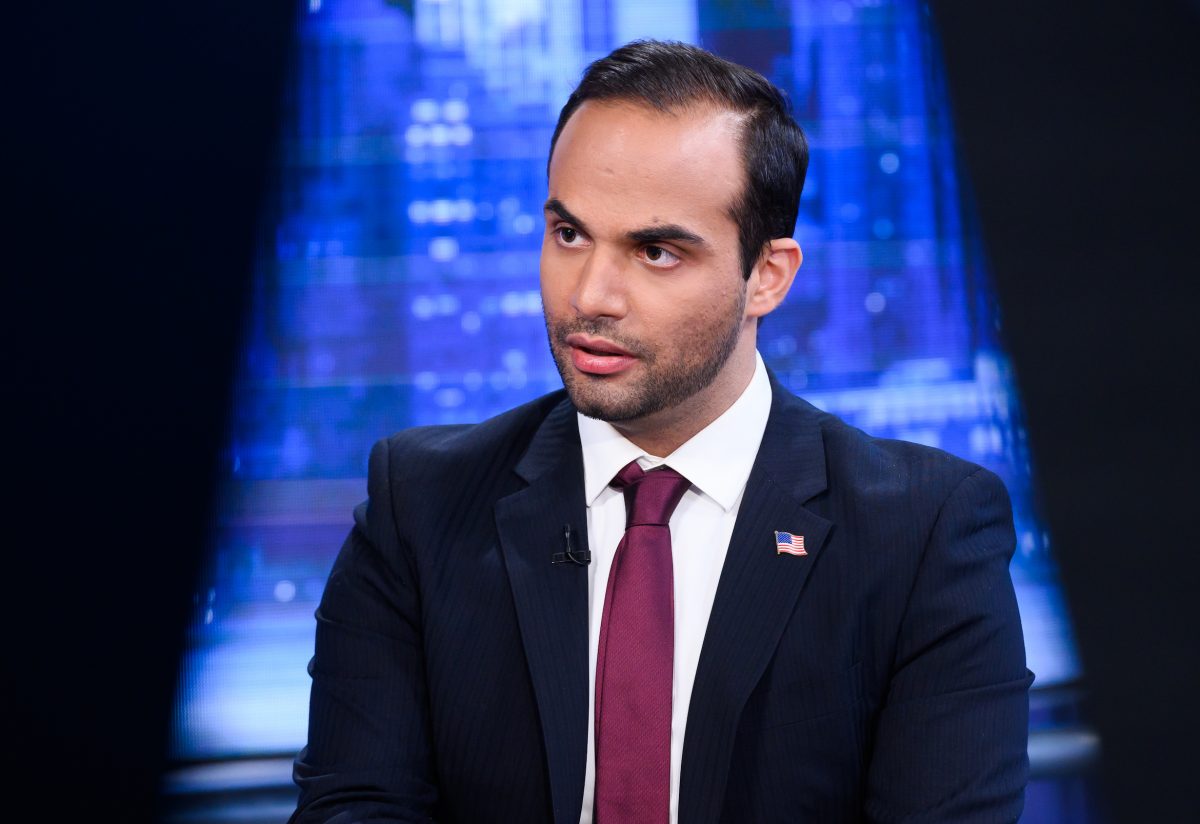 Cựu cố vấn chiến dịch tranh cử của ông Trump, ông George Papadopoulos tại Fox News Studios ở Thành phố New York vào ngày 26/03/2019. (Ảnh: Noam Galai/Getty Images)