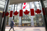 Tòa nhà Bank of Canada ở Ottawa trong một bức ảnh chụp. (Ảnh: The Canadian Press/Sean Kilpatrick)