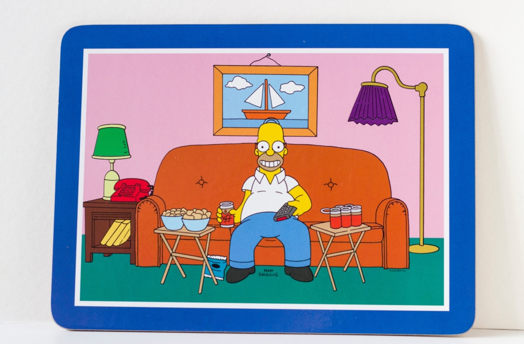 Nhân vật nam chính Homer trong phim “Gia đình Simpson.” (Ảnh: Shutterstock)