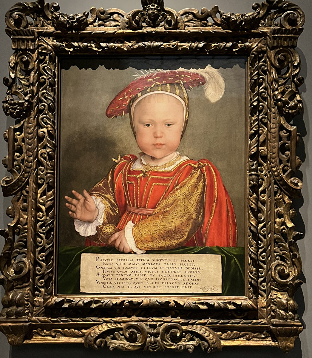 Hình 1: Thời thơ ấu của Edward VI. (Ảnh: Wei J C)