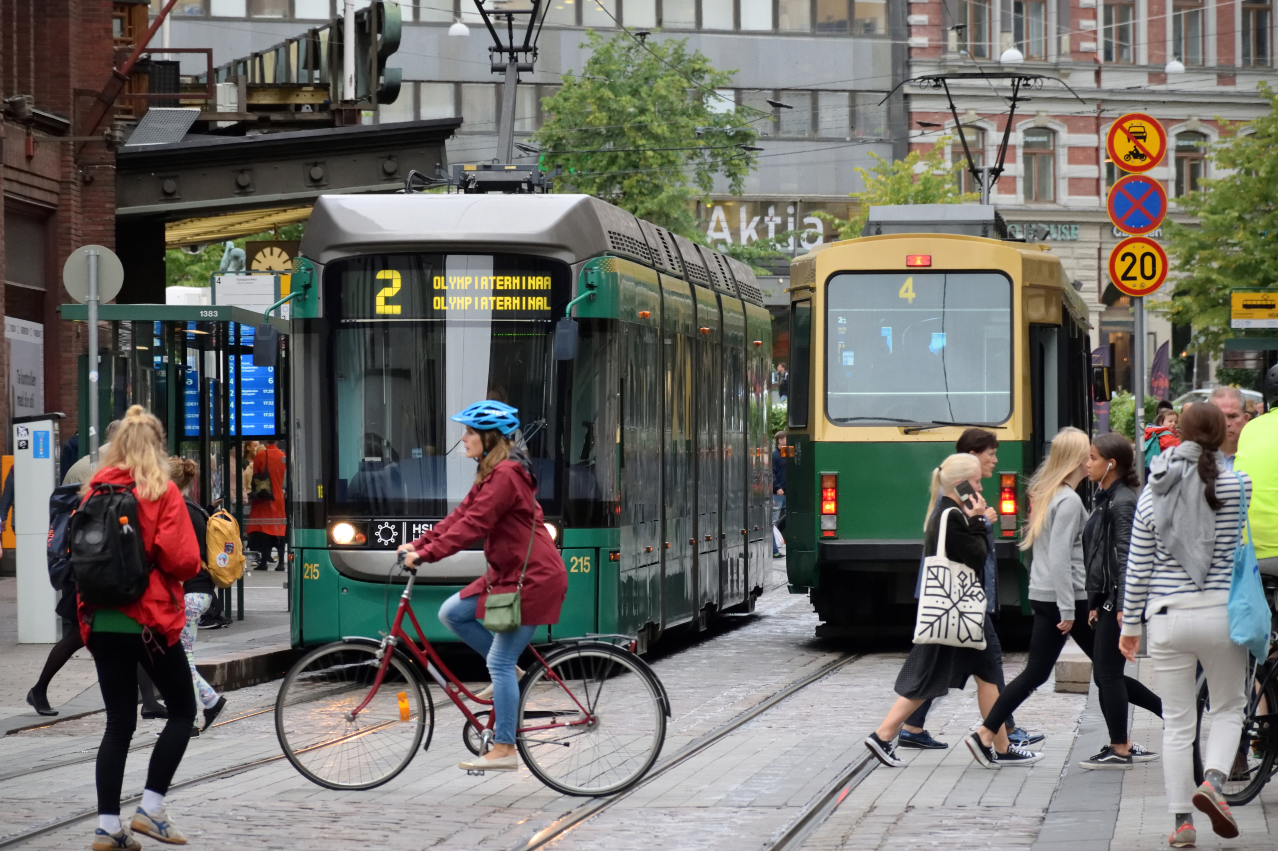 Cảnh đường phố ở Helsinki. (Ảnh: Shutterstock)