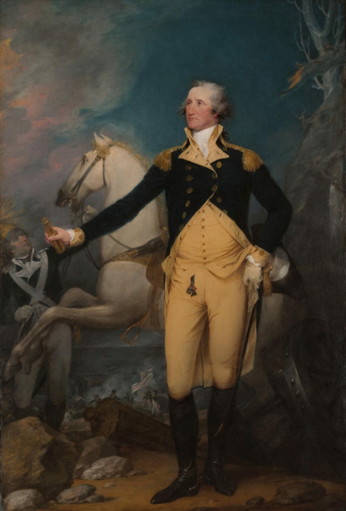 Sau chiến thắng của Washington tại Trenton, ông đã sẵn sàng trở thành một Caesar. Tác phẩm “General George Washington at Trenton” (Tướng George Washington tại Trenton) năm 1792, bởi họa sĩ John Trumbull. Món quà của Hiệp hội Cincinnati ở Connecticut; Đại học Yale. (Ảnh: Tài sản công)