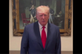 Cựu Tổng thống Donald Trump nói trong một video đăng hôm 08/06/2023. (Ảnh: Reuters/Ảnh chụp màn hình qua NTD)
