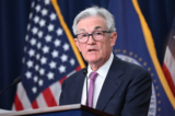 Chủ tịch Hội đồng Dự trữ Liên bang Jerome Powell nói trong cuộc họp báo sau cuộc họp của Ủy ban Thị trường Mở Liên bang, tại Cục Dự trữ Liên bang ở Hoa Thịnh Đốn hôm 14/06/2023. (Ảnh: Mandel Ngan/AFP qua Getty Images)