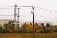 Trung tâm năng lượng CPV Valley chạy bằng khí đốt tự nhiên ở Wawayanda, New York, hôm 24/10/2022. (Ảnh: Cara Ding/The Epoch Times)