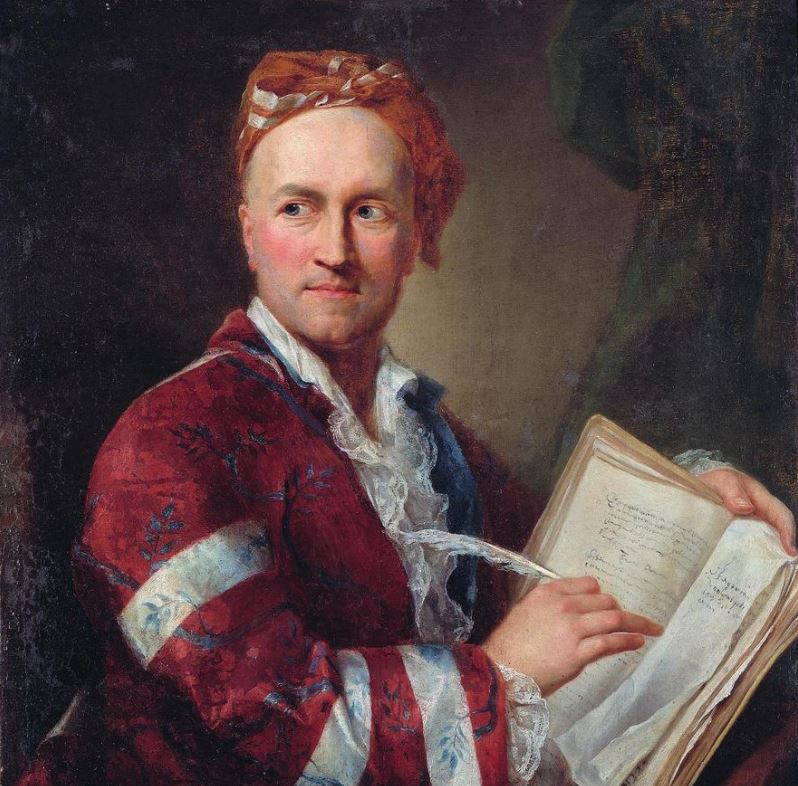 Chân dung ông Emer de Vattel (1714-1767). Sơn dầu trên vải của một nghệ sĩ vô danh, năm 1760. (Ảnh: Thư viện đại học de Neuchâtel)