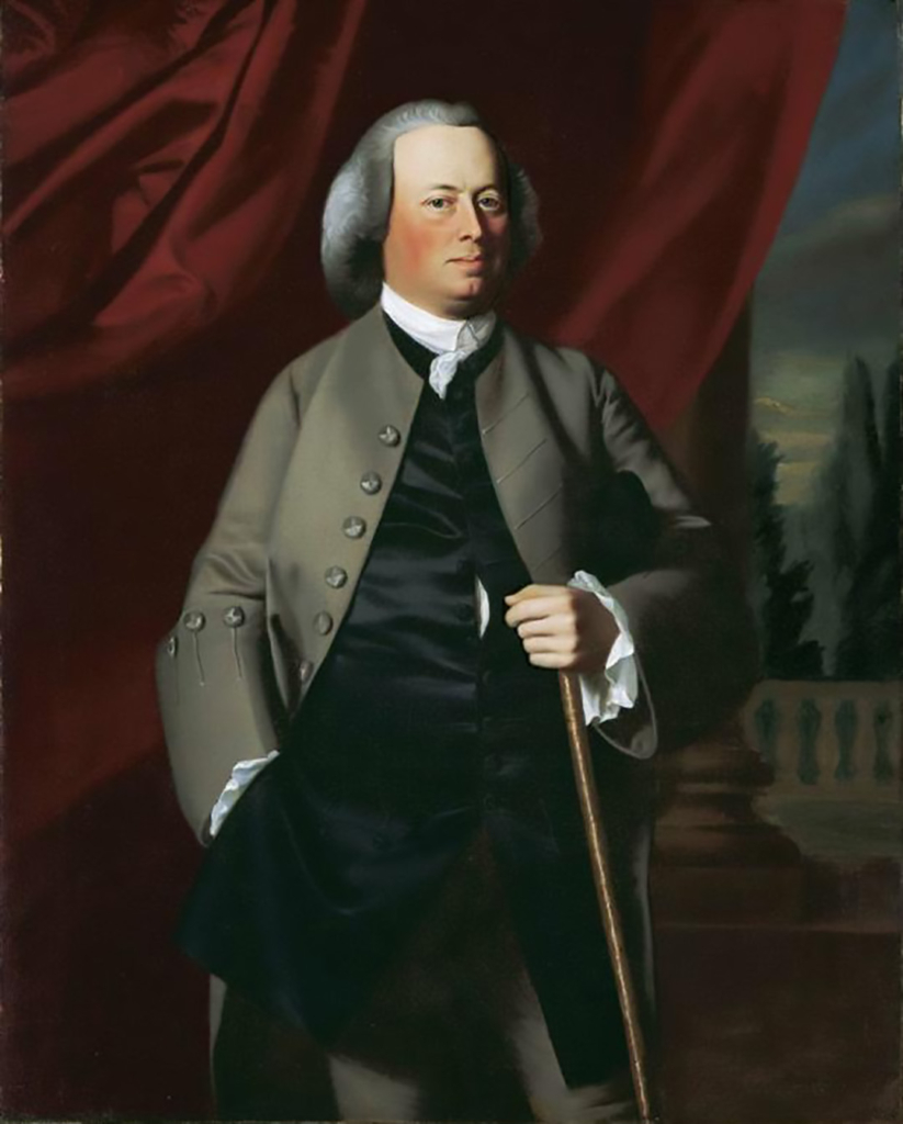 Ông James, phu quân của bà Warren đã hết lòng ủng hộ công việc của vợ mình. Tranh chân dung của họa sĩ John Singleton Copley, năm 1763. Bảo tàng Mỹ thuật Boston. (Ảnh: Tài liệu công cộng)