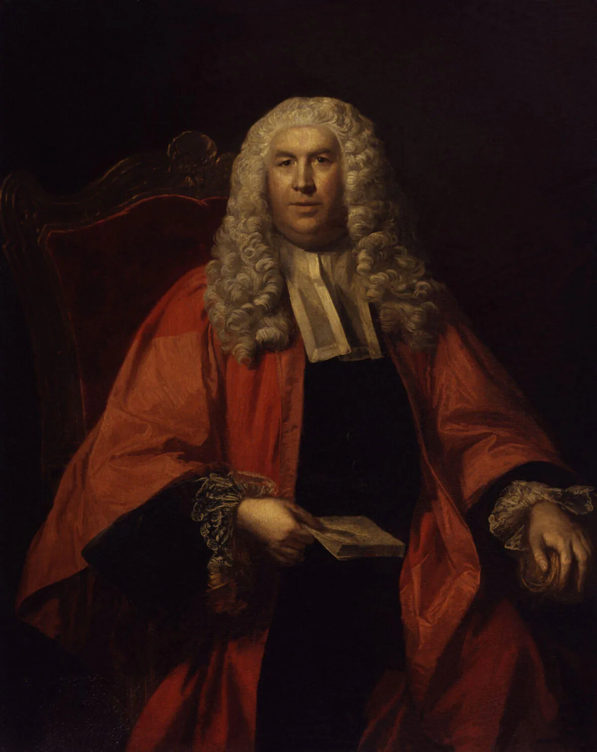 Chân dung Ngài William Blackstone (1723-1780), khoảng năm 1755. (Phòng trưng bày Chân dung Quốc gia)