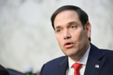 Thượng nghị sĩ Marco Rubio (Cộng Hòa-Florida) diễn thuyết tại Hoa Thịnh Đốn hôm 08/03/2023. (Ảnh: Mandel Ngan/AFP qua Getty Images)