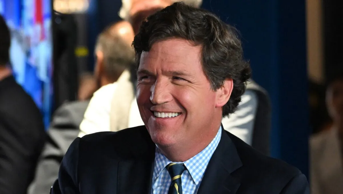 Ông Tucker Carlson trong Lễ trao giải FOX Nation Patriot 2022 tại Seminole Hard Rock Hotel & Casino Hollywood ở Hollywood, Florida, ngày 17/11/2022. (Ảnh: Jason Koerner/Getty Images)