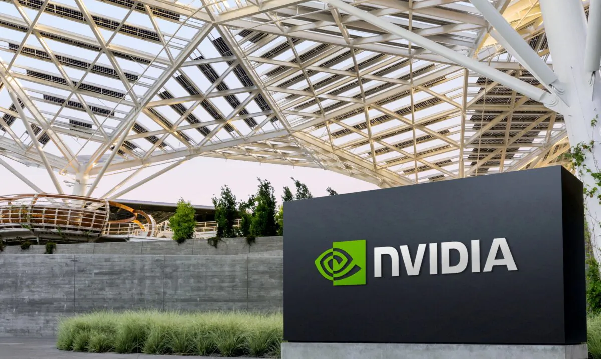 Trụ sở công ty Nvidia ở Santa Clara, California, vào tháng 05/2022. (Ảnh: Đăng dưới sự cho phép của Nvidia/Reuters)