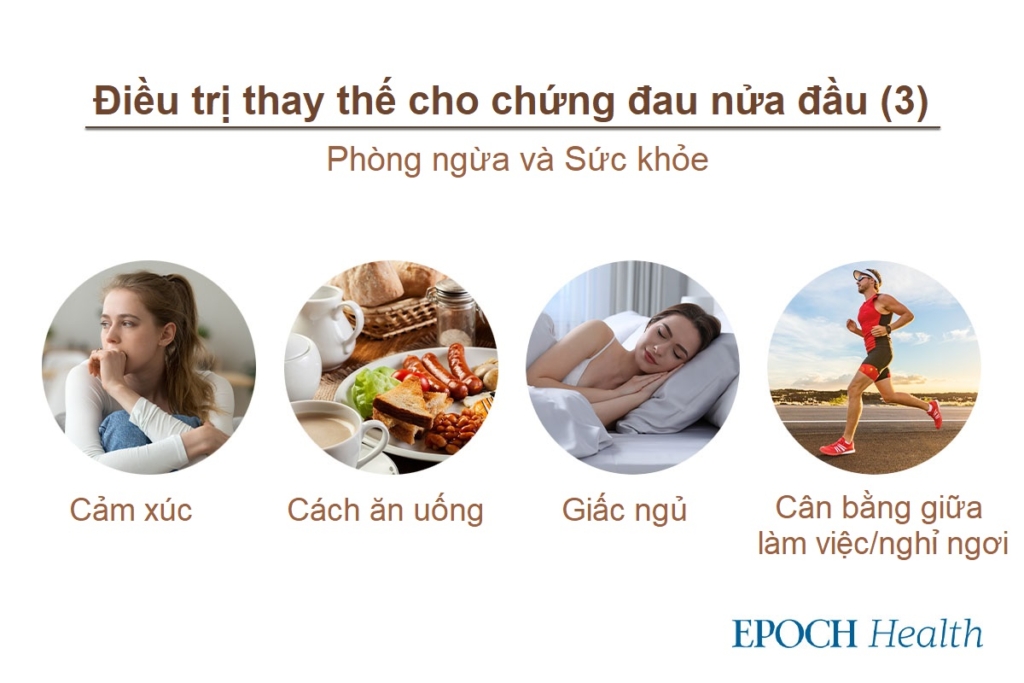 4 loại đau nửa đầu và 4 cách điều trị đau nửa đầu tại nhà