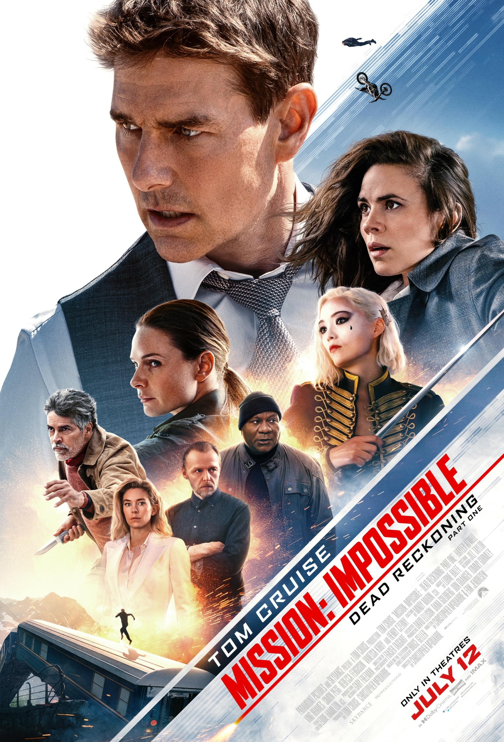 Bích chương của bộ phim “Mission: Impossible – Dead Reckoning Part One” (Nhiệm vụ bất khả thi – Nghiệp báo phần 1). (Ảnh: Paramount/Skydance)