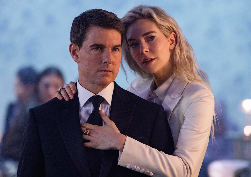 Nhân vật đặc vụ Ethan Hunt (do Tom Cruise thủ vai) và Alanna (do Vanessa Kirby thủ vai), trong bộ phim “Mission: Impossible – Dead Reckoning Part One”. (Ảnh: Paramount/Skydance)