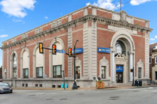 Tòa nhà ngân hàng bỏ trống được rao bán ở Glenside, Pennsylvania, vào tháng 07/2023. (Ảnh: Đăng dưới sự cho phép của Tammy Harrison)