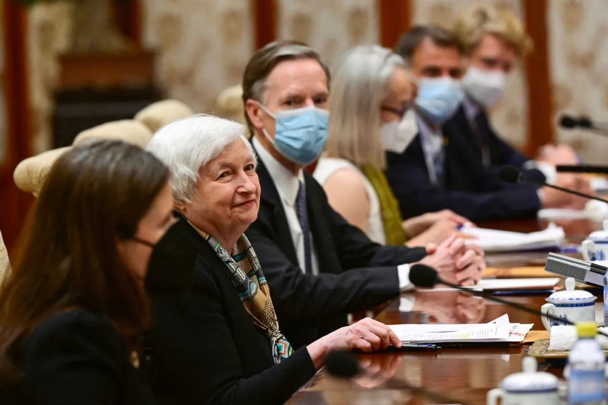 Bộ trưởng Ngân khố Yellen: Giao tiếp trực tiếp có thể giải quyết những rắc rối thương mại Hoa Kỳ-Trung Quốc