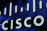 Logo của Cisco tại Hội nghị Thế giới Di động (MWC) ở Barcelona vào ngày 26/02/2018. (Ảnh: Pau Barrena/AFP qua Getty Images)