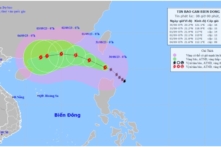 Bão Saola giật trên cấp 17, trở thành cơn bão số 3 ở Biển Đông