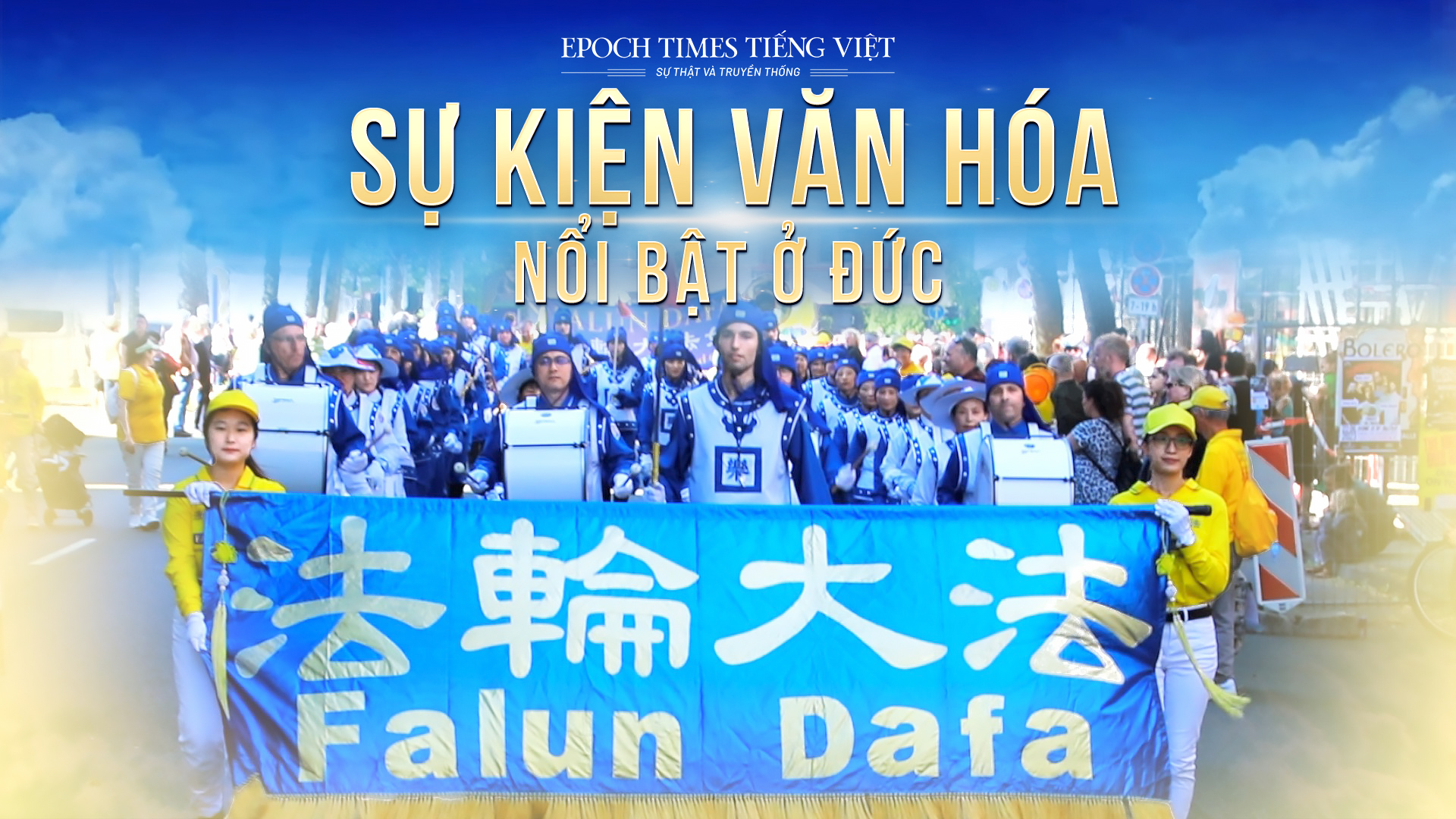 Thiên Quốc Nhạc Đoàn tại lễ hội văn hóa Carnival ở Bielefeld, Đức