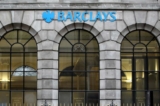 Toàn cảnh chi nhánh ngân hàng Barclays Bank Fleet Street ở London, Anh, vào ngày 16/02/2010. (Ảnh: Dan Kitwood/Getty Images)