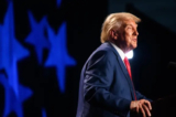 Cựu Tổng thống Donald Trump nói tại Columbia, South Carolina, hôm 05/08/2023. (Ảnh: Melissa Sue Gerrits/Getty Images)