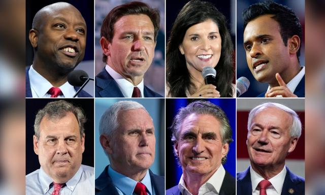 8 ứng cử viên sẽ tham gia cuộc tranh luận tổng thống đầu tiên của Đảng Cộng Hòa