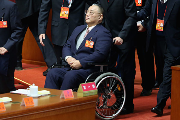 Trong ảnh là ông Đặng Phác Phương, con trai trưởng của ông Đặng Tiểu Bình. (ẢNH: FENG LI/GETTY IMAGES)