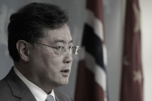 Cựu Bộ trưởng Ngoại giao Trung Quốc Tần Cương. (Ảnh: Terje Pedersen/NTB/AFP qua Getty Images)
