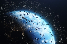 Chuyên gia cho biết rác vũ trụ đang trôi nổi khắp nơi trong không gian, gây ra mối đe dọa cho các chuyến du hành và sứ mệnh không gian. Ảnh minh họa rác vũ trụ. (Ảnh: Shutterstock)