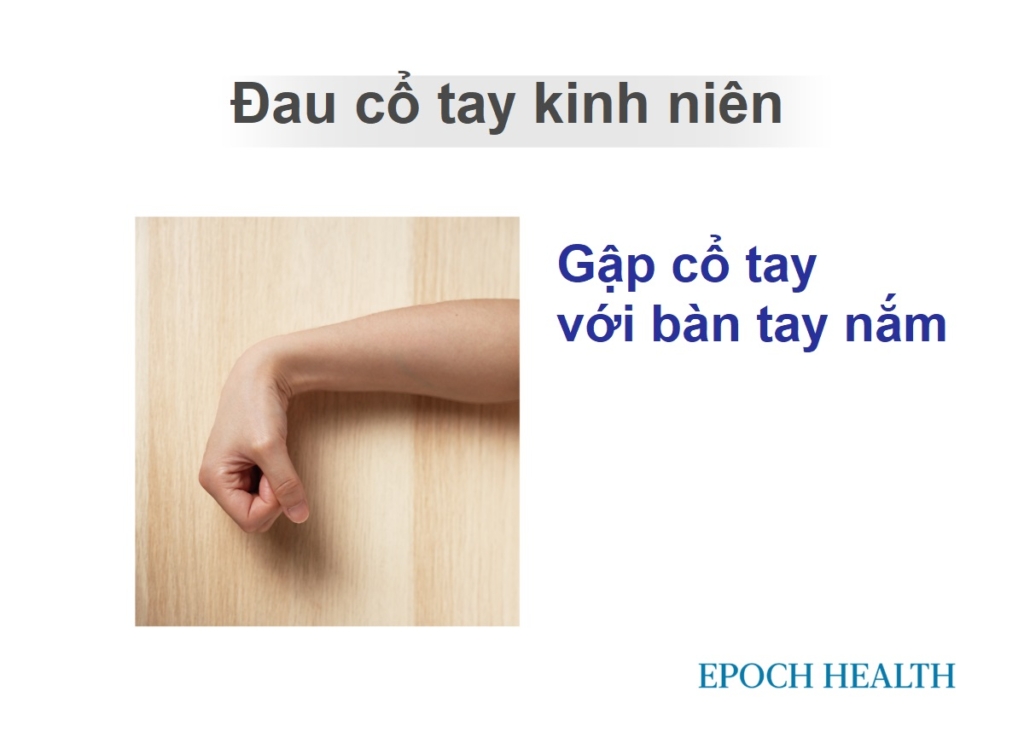 Đau cổ tay kinh niên: Có thể kéo dài trong nhiều năm, các bài tập giảm đau hàng đầu của bác sĩ trị liệu