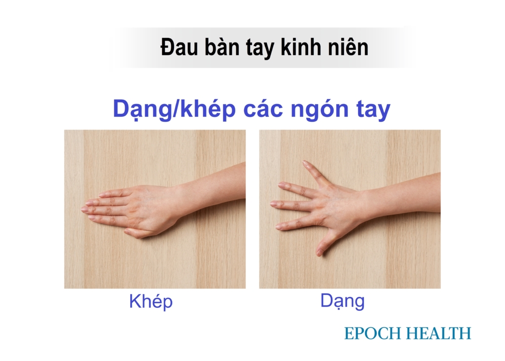 6 bài tập giảm đau bàn tay kinh niên