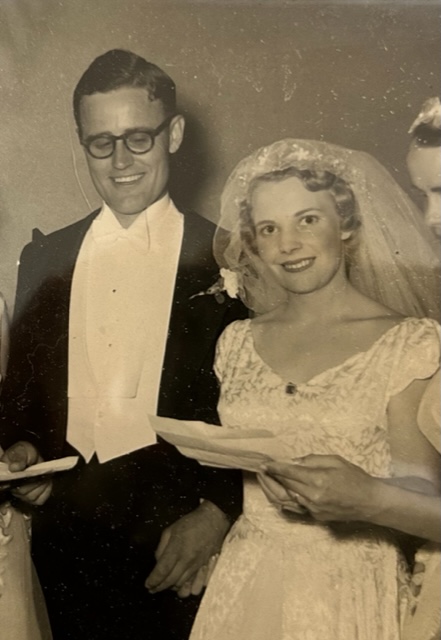 Ông bà Hart kết hôn vào ngày 27/11/1954. (Ảnh: Đăng dưới sự cho phép của bà Tina Fulton-Kennedy)
