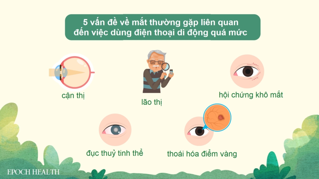 8 bài tập ngăn ngừa gù lưng và hại mắt do dùng điện thoại