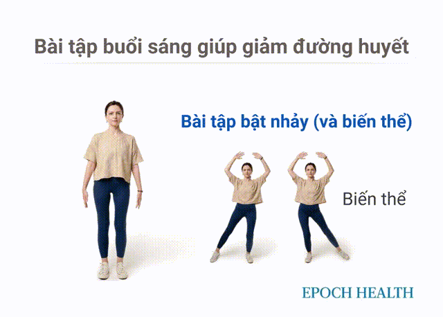 5 bài tập buổi sáng giúp giảm đường huyết