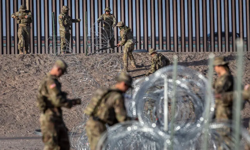 Ngũ Giác Đài gia hạn khai triển quân đội tại biên giới Hoa Kỳ-Mexico đến cuối tháng 09/2023