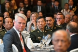 Bộ trưởng Quốc phòng Trung Quốc Lý Thượng Phúc tham dự Đối thoại IISS Shangri-La lần thứ 20 tại Singapore, hôm 02/06/2023. (Ảnh: Caroline Chia/Reuters)