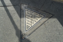 “Tam giác Hess” là lô đất tư nhân nhỏ nhất ở thành phố New York, có kích thước chỉ bằng một chiếc bánh pizza. (Ảnh: Shutterstock)