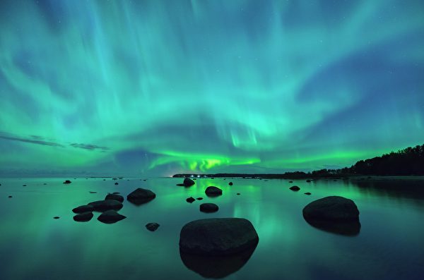 Cực quang tuyệt đẹp ở Bắc Âu. (Ảnh: Shutterstock)